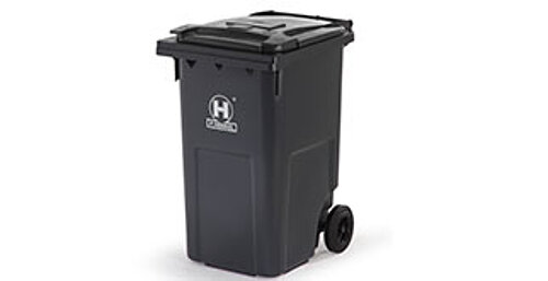 Müllgroßbehälter von P. Henkel für optimale Raumnutzung