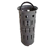 Schlitzeimer Kunststoff für den Hofkanalguss mit P.Henkel Wasserzeichen