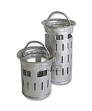 P. Henkel Hofsinkkasteneimer hohe und niedrige Ausführung verzinkt