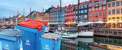 P. Henkel Teaser Vertretung Dänemark Stadtbild dreier Gruppe Fatboxx