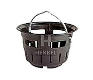 P. Henkel Schlitzeimer Kunststoff niedrige Ausführung mit Fußrand