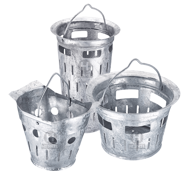 P. Henkel Header Schlitzeimer dreier Gruppe frei