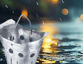 P. Henkel News Teaser Schlitzeimer für Starkregen